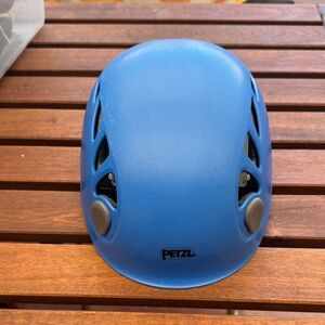 Petzl Blue Climbing Helmet